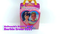1997 BARBIE Dolls McDonalds Kids Happy Meal Mattel UNBOXING
