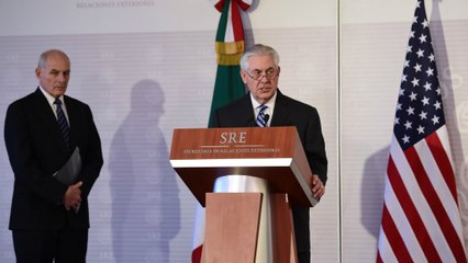 Tillerson in Mexico: 'Rule of law matters on both sides of our border'