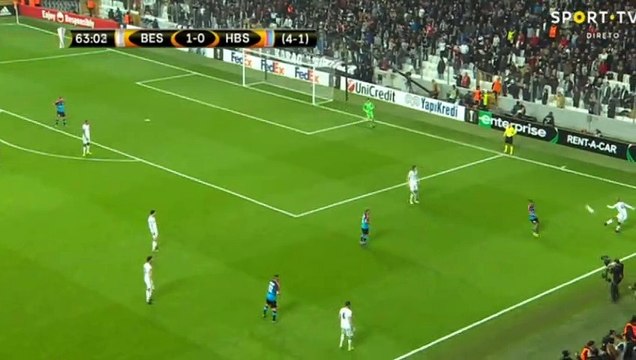 Anthony Nwakaeme Goal HD - Besiktas 1 - 1 Hapoel Beer Sheva - 23.02.2017 HD