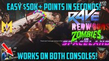 Rave In The Redwoods & Zombies In Spaceland Glitches - *EASY $50K  Points Per Minute AFTER 1.09
