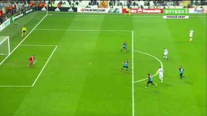 Cenk Tosun Goal HD - Besiktas 2-1 H. Beer Sheva 23.02.2017