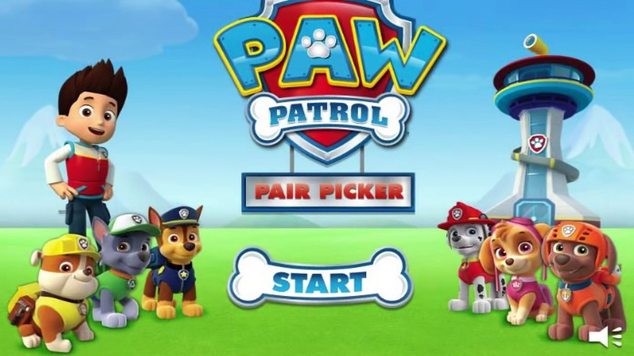 Paw Patrol Pair Picker Full Episodes for Kids in English Games Movie New Episodes Paw Patr