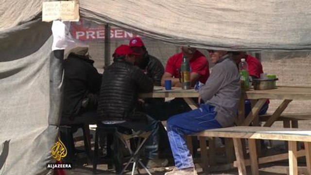 Chile miners continue strike for better wages