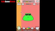 Pou Gameplay Android fun for kids game Pou Food Drop Game Pou Goal Game