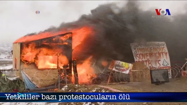 Kuzey Dakota’da Protestocular Polis İle Çatıştı