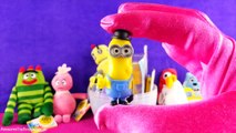 Yo Gabba Gabba De Play-Doh Huevos Sorpresa De La Serie Muno Plex Brobee Toodee Foofa