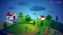 Lluvia, lluvia, vete canción infantil Con Letra de dibujos animados Animación Rimas y Canciones para niños