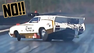 Drag Race GONE WRONG - Definition of OH SH*T Moment!