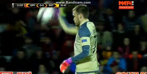 Dimitri Poloz Goal HD -Sparta Prague 0 - 1 FC Rostov  02.16.2017 HD