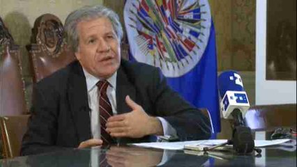 Almagro: "Que piensen que formamos parte de una conspiración me duele"