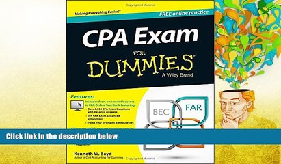 Download [PDF]  CPA Exam For Dummies For Kindle