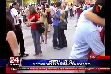 Suecia: Proponen una pausa al día en el trabajo para tener sexo