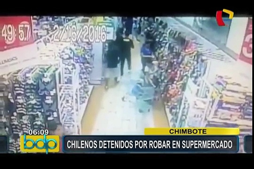 Chilenos ladrones al paso en Perú