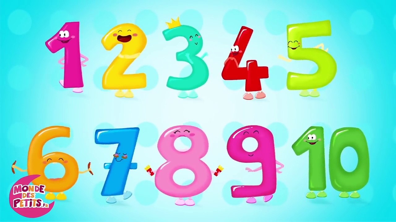 La chanson des chiffres - Apprendre les chiffres avec les princesses