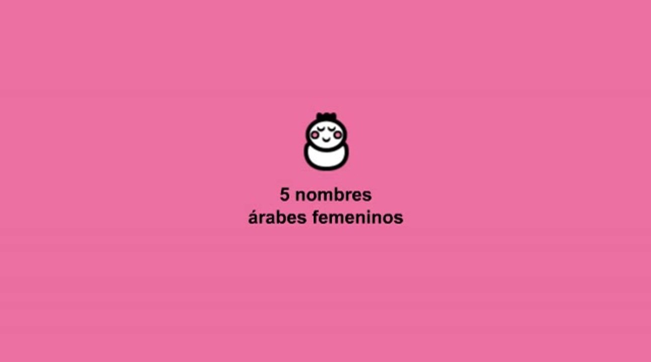 Nombres árabes para niñas