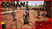 CONAN EXILES - CRIANDO UM EXERCITO DE LACAIOS E08 (Gameplay em Portugues PT-BR no PC)