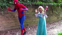 Joker Girl & Bad Baby Joker Girl vs Spiderman & Elsa funny superhero video
