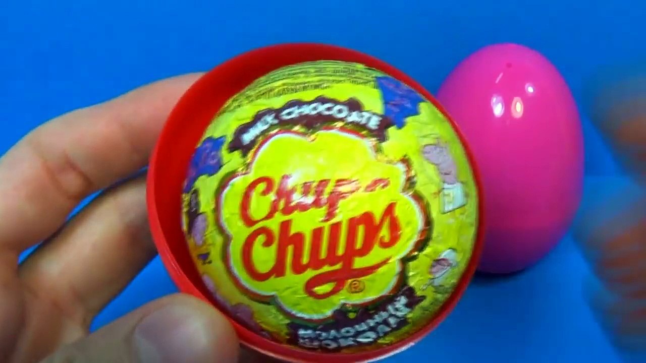 Kinder huevos sorpresa de Peppa pig, dora la exploradora Play Doh violetta 3 | juguetes de vídeo