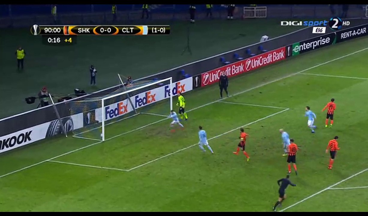Iago Aspas Goal HD - Shakhtar Donetsk 0-1 Celta Vigo - 23.02.2017