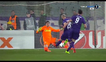 All Goals & Highlights HD - Fiorentina 2-4 B. Monchengladbach - 23.02.2017