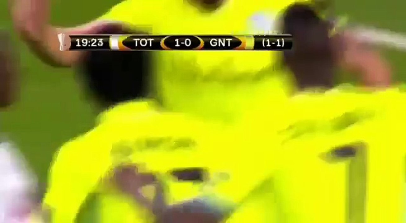 All Goals & highlights - Tottenham Hotspur 2-2 (2-3) KAA Gent (Europa League) 02.23.2017