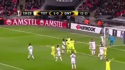All Goals & highlights - Tottenham Hotspur 2 - 2 (2-3) KAA Gent 02.23.2017