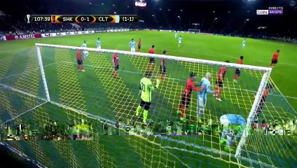 Gustavo Cabral Goal HD - Shakhtar Donetsk 0-2 Celta Vigo - 23.02.2017 HD