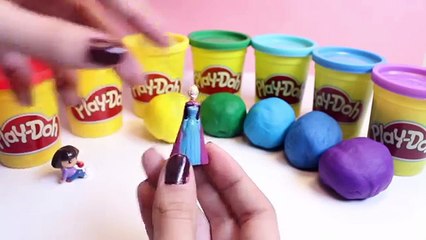 Download Video: Play Doh Rainbow Surprise Eggs Play-Doh Toys Huevos Sorpresa Plastilina радуга многоцветный