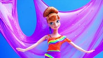 LIMO VESTIDOS de arco iris Barbie DIY Cómo Hacer que Barbie Vestido de Limo