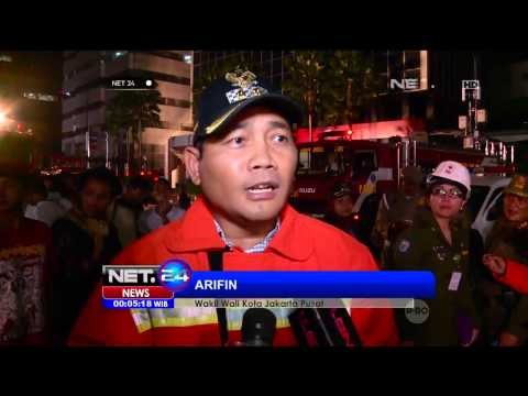 40 Pemadam kebakaran dikerahkan untuk padamkan api di Wisma Kosgoro - NET24