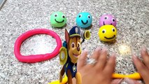 Learn Colors Pop Up Toy Play Doh Smiley Face Peppa Pig Lollipop Candy Molds Creative Fun f