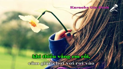 Xin Em Karaoke - Tone Thấp (Bùi Anh Tuấn)