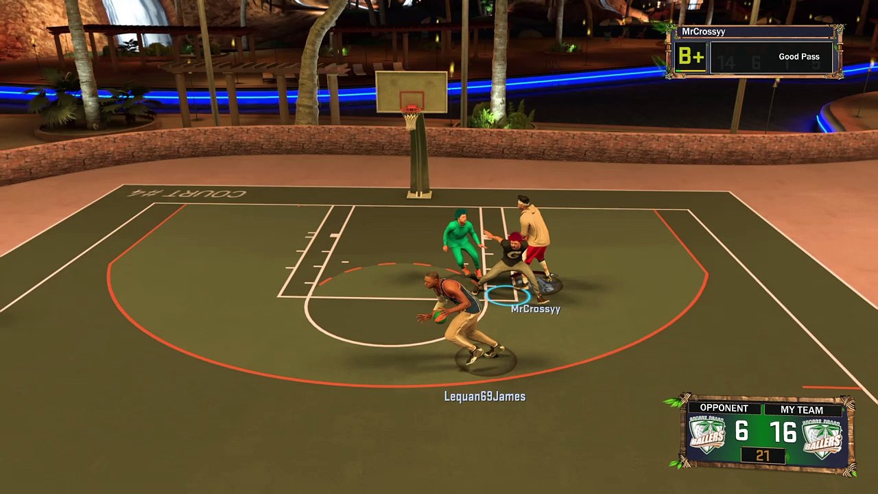NBA 2K17 park dunks