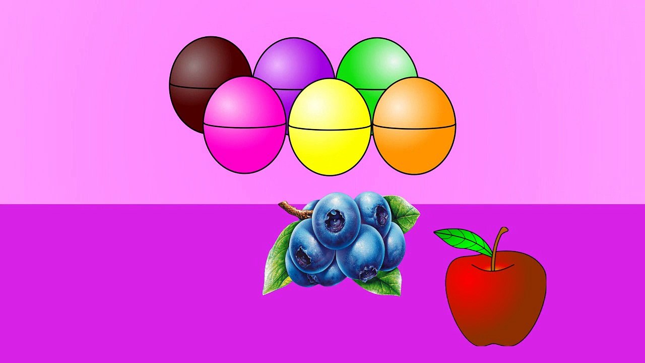 Kinder Joy COLORS Kids Learning Baby Videos, Surprise Eggs Learn Colors, Color, Colours To