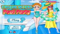 ♛ Princess Pool Party - Disney Princess Frozen Sisters Elsa And Anna & Princess Rapunzel G