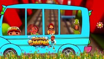Finger Family Rhymes Subway Surfers Cheats Cartoons | Wee Willie Winkie Hulk Wheels On The