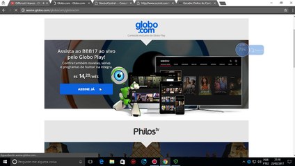 GLOBO PLAY GRÁTIS (MÉTODO 24/02/17)