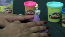 Frozen Play-Doh Elsa DisneyCarToys Halloween Costume Barbie Play Dough Mummy Dolls