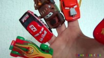 HULK CARS SMASH PARTY ! MONSTER TRUCK Lightning McQueen CARS 2 Finger Family Song Nursery