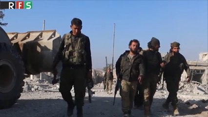 الجيش الحر يتوّج "ردع الفرات" بالسيطرة على الباب