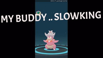 Pokemon GO Got a King's Rock to Evolve Slowbro into SLOWKING