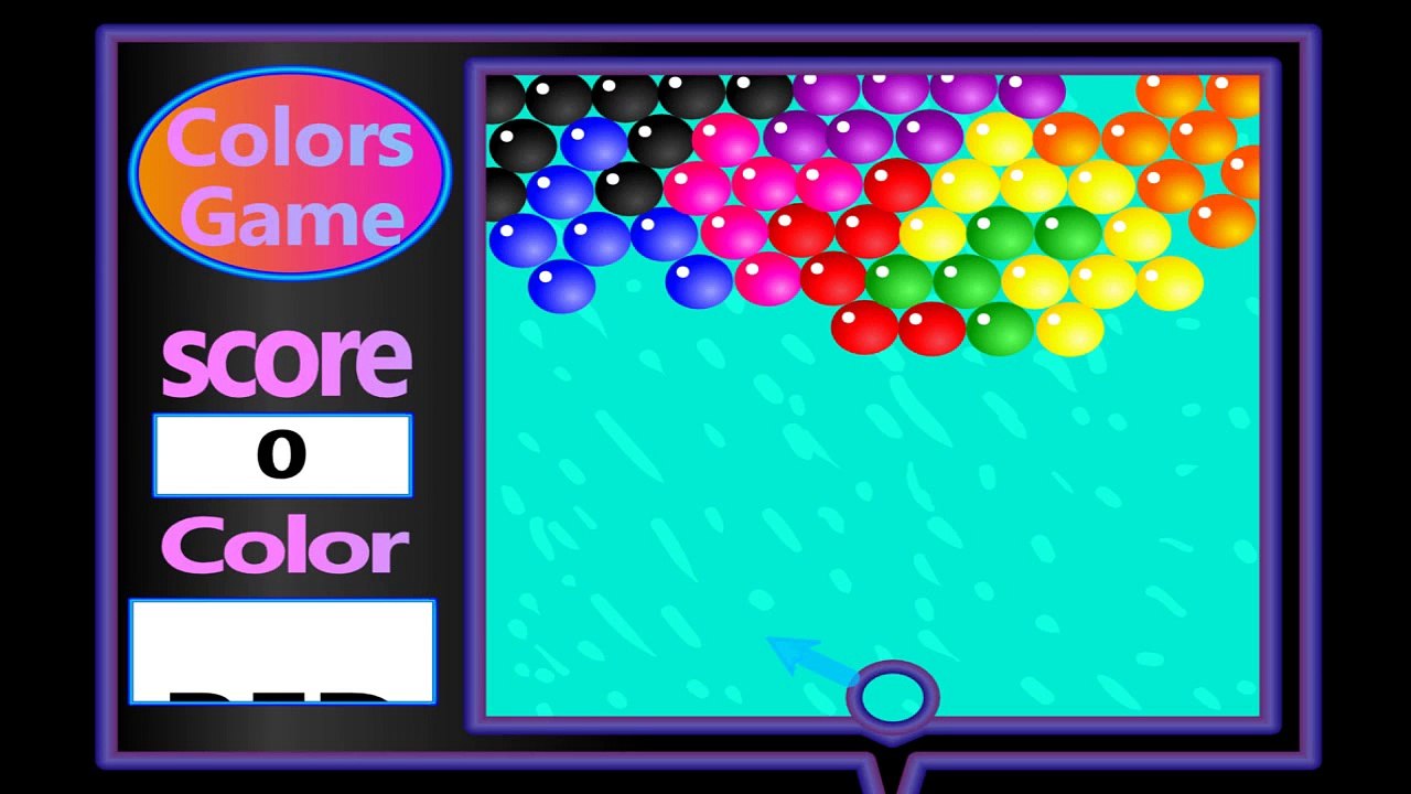 Aprender los Colores con la Pistola de Juego, Enseñar los Colores, Bebé de los Niños el Aprendizaje de los Niños Videos de Baby Rhym