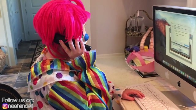 Bad Baby Babysitter Clown Prank _ Attacks Bad Babies Toy Freaks Family Out-yUGwF_rhAeY