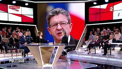 TV : Jean-Luc Mélenchon provoque le fou rire dans L'émission politique !