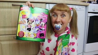 Bad Baby Valentines Toy Baskets Cake Giant Challenge Messy Victoria Annabelle Freak Family Unboxing-nLK7BRc18ag