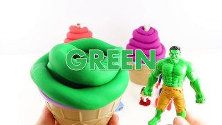 Play-Doh Superhero Cupcakes Finger Family Nursey Rhymes Playdough Learn Colors for Childrens-z_Ja26PG5cI