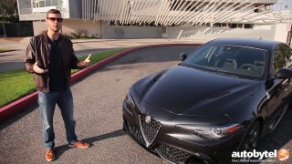 2017 Alfa Romeo Giulia Quadrifoglio Test Drive Video Review - 505 HP Luxury Sedan-mXjVwosxhmk