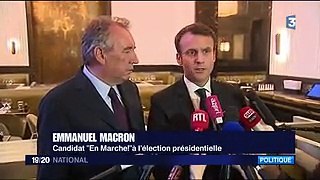 Présidentielle 2017 : Emmanuel Macron et François Bayrou, la rencontre ! r