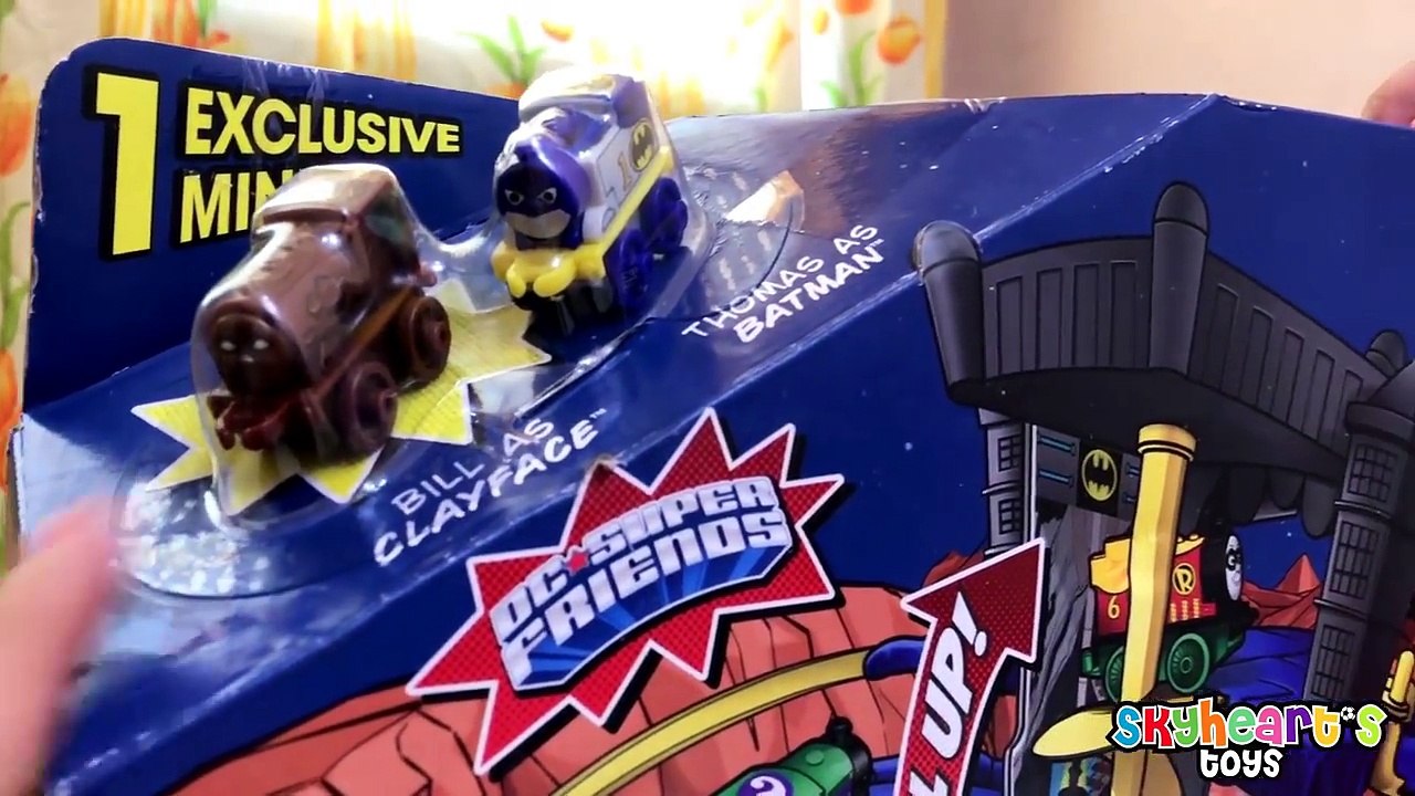 Thomas Minis Batcave DC Super Friends - Batman, Clayface, Thomas and friends toys for kids-vaQpuiuSYYs