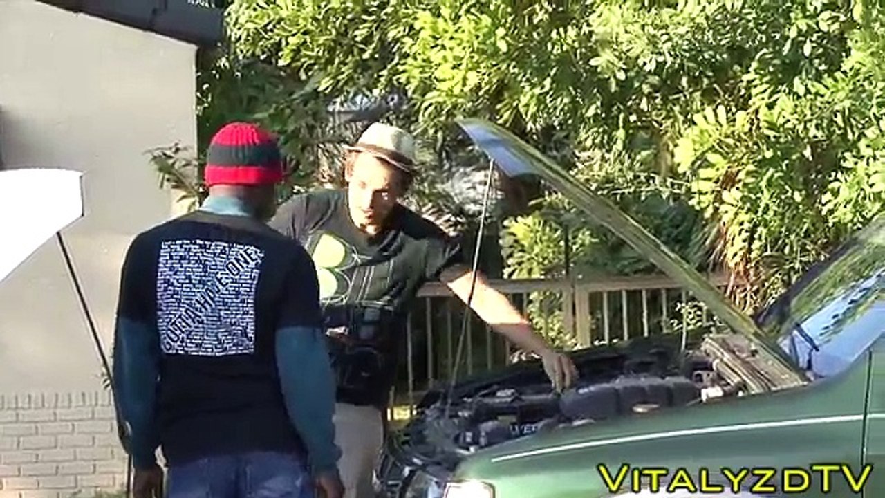 Shocked By Jumper Cables Prank!